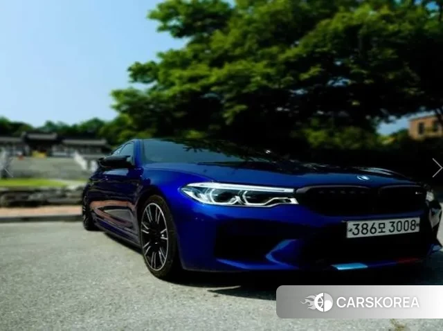 BMW M5 (F90) 2020 Синий из Кореи, фото 2