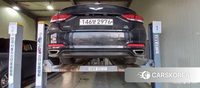 Genesis G80 2019 Черный из Кореи, фото 2