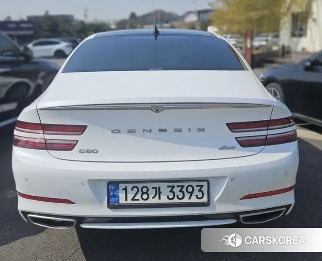 Genesis G80 (RG3) 2022 Белый из Кореи, фото 2