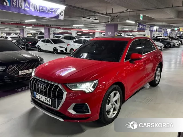 Audi Q3 (F3) 2020 Красный из Кореи, фото 4