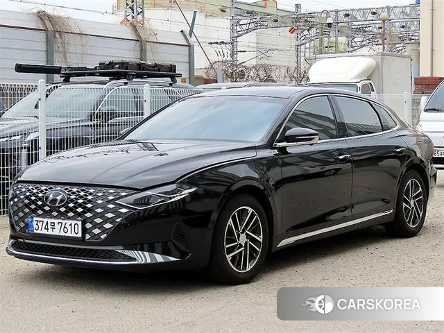 Hyundai The New Grandeur IG 2021 Черный из Кореи, фото 2