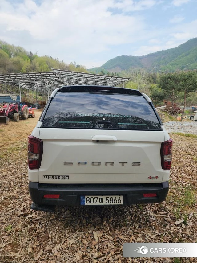 Ssangyong The New Rexton Sport 2023 Белый из Кореи, фото 2