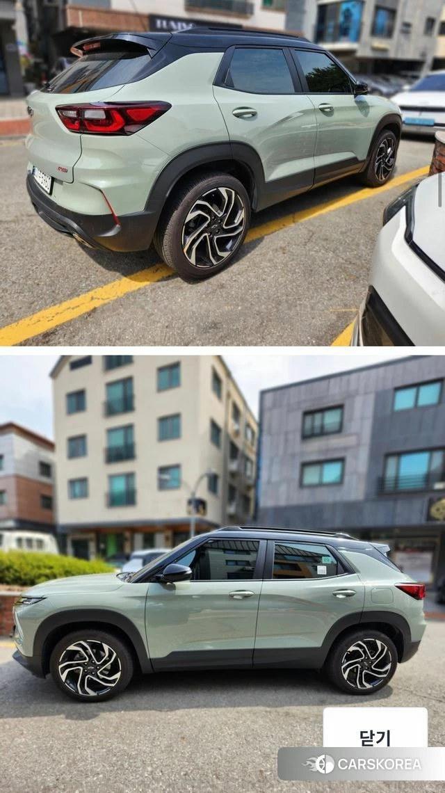 Chevrolet (GM Daewoo) The New Trail Blazer 2024 Светло-зеленый из Кореи, фото 6