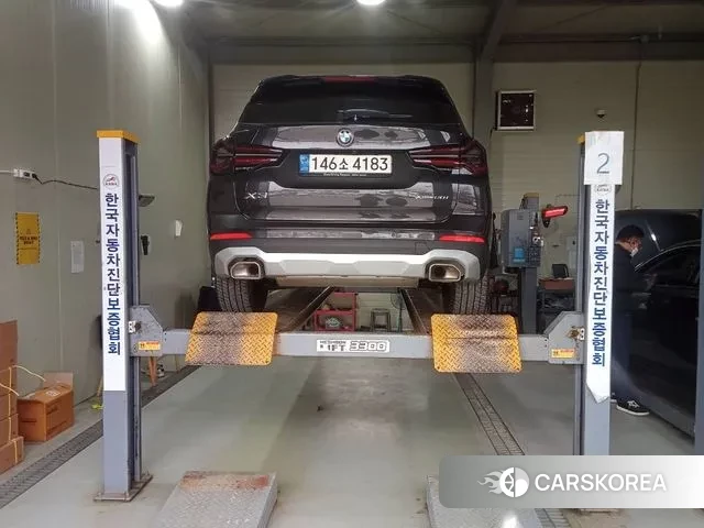 BMW X3 (G01) 2022 Серый из Кореи, фото 2