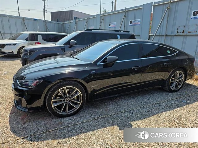 Audi A7 (4K) 2021 Черный из Кореи, фото 4