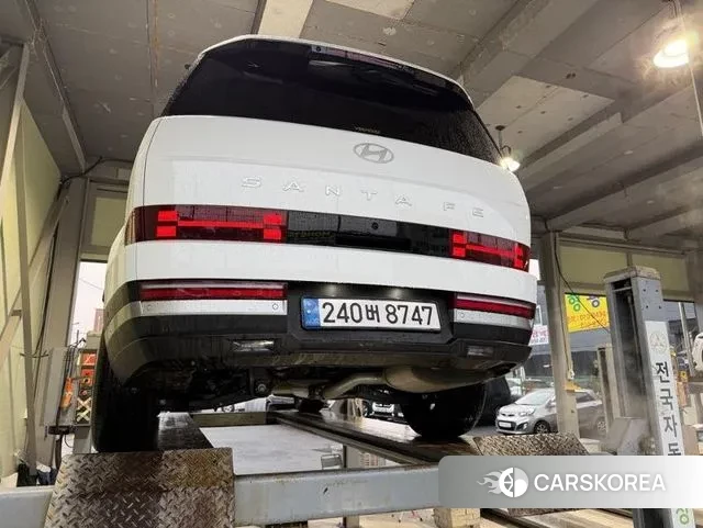 Hyundai Santa Fe (MX5) 2025 Белый из Кореи, фото 2