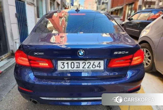 BMW 5 Series (G30) 2020 Синий из Кореи, фото 2