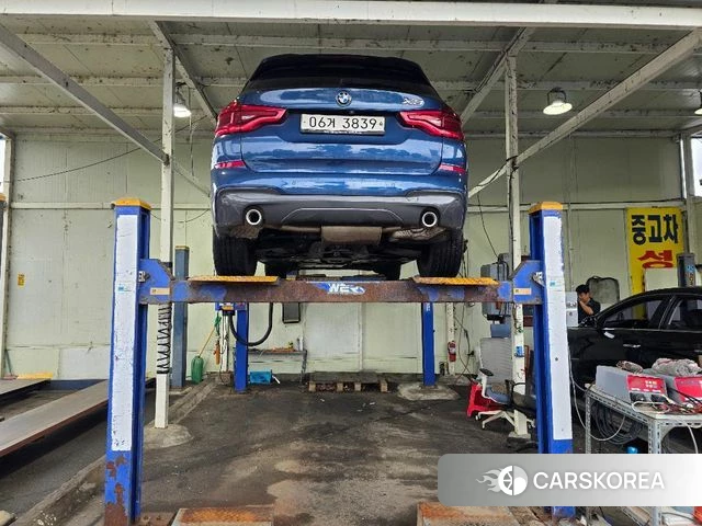 BMW X3 (G01) 2018 Синий из Кореи, фото 2