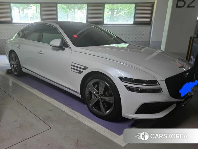 Genesis G80 (RG3) 2022 Белый из Кореи, фото 2