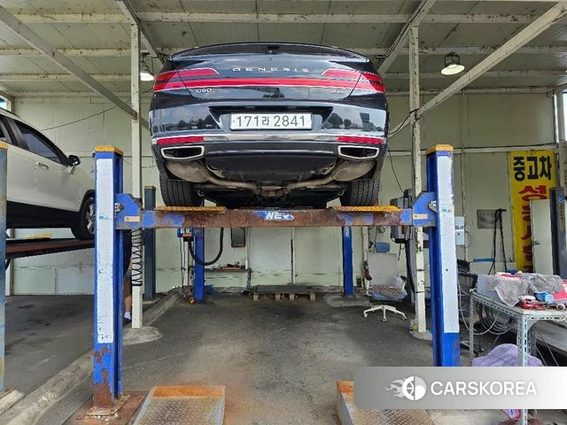 Genesis G90 2021 Черный из Кореи, фото 2