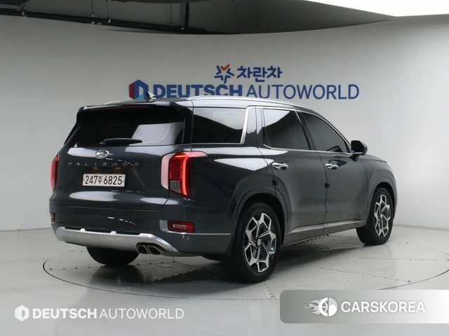 Hyundai Palisade 2021 Синий нефрит из Кореи, фото 2