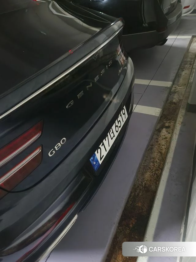 Genesis G80 (RG3) 2020 Синий из Кореи, фото 5
