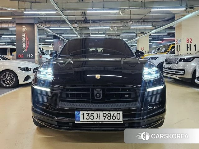 Porsche Macan 2022 Черный из Кореи, фото 2