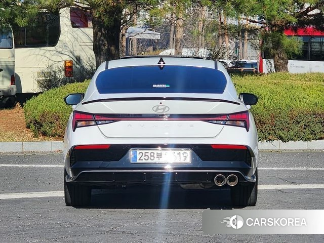 Hyundai The New Avante (CN7) 2024 Белый из Кореи, фото 2