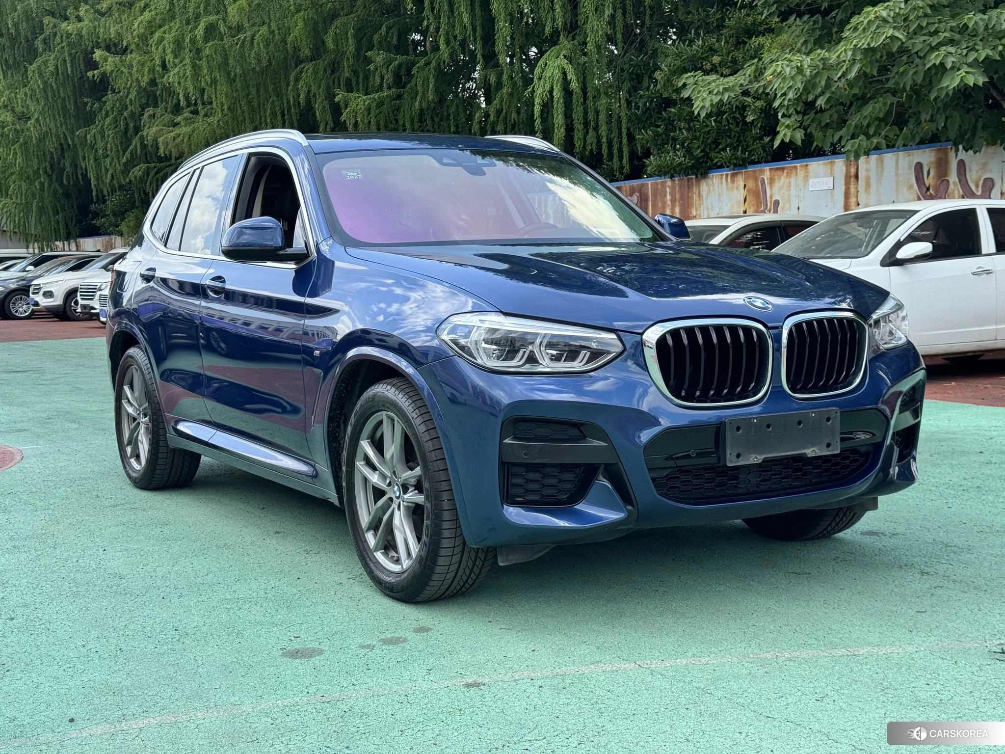 BMW X3 2020 Синий из Китая, фото 2