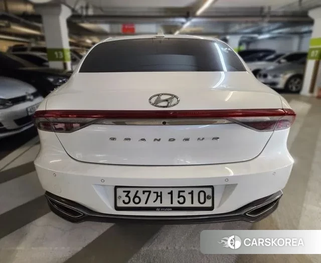 Hyundai The New Grandeur IG Hybrid 2020 Белый из Кореи, фото 4