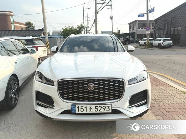 Jaguar F-PACE 2021 Белый из Кореи, фото 5