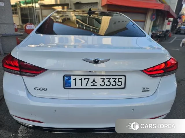 Genesis G80 2018 Белый из Кореи, фото 4