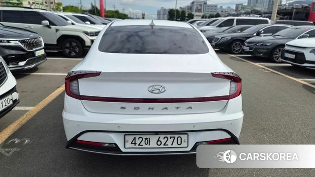 Hyundai Sonata (DN8) 2019 Белый из Кореи, фото 5