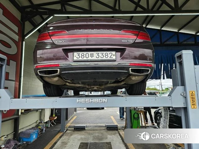 Genesis G90 2019 Красный из Кореи, фото 2