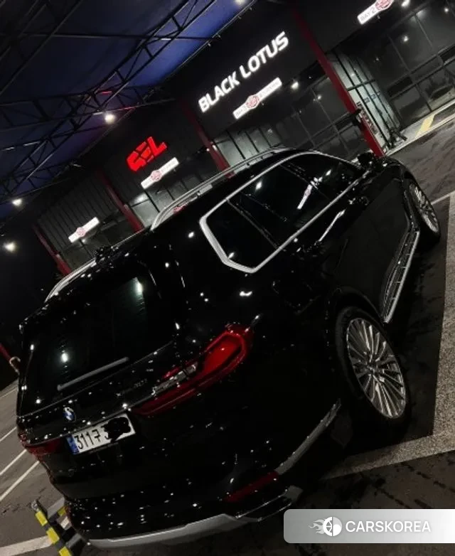 BMW X7 (G07) 2022 Черный из Кореи, фото 2