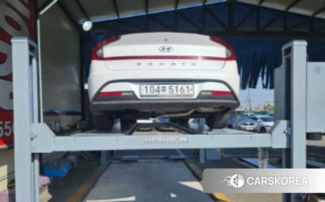 Hyundai Sonata (DN8) 2020 Белый из Кореи, фото 2