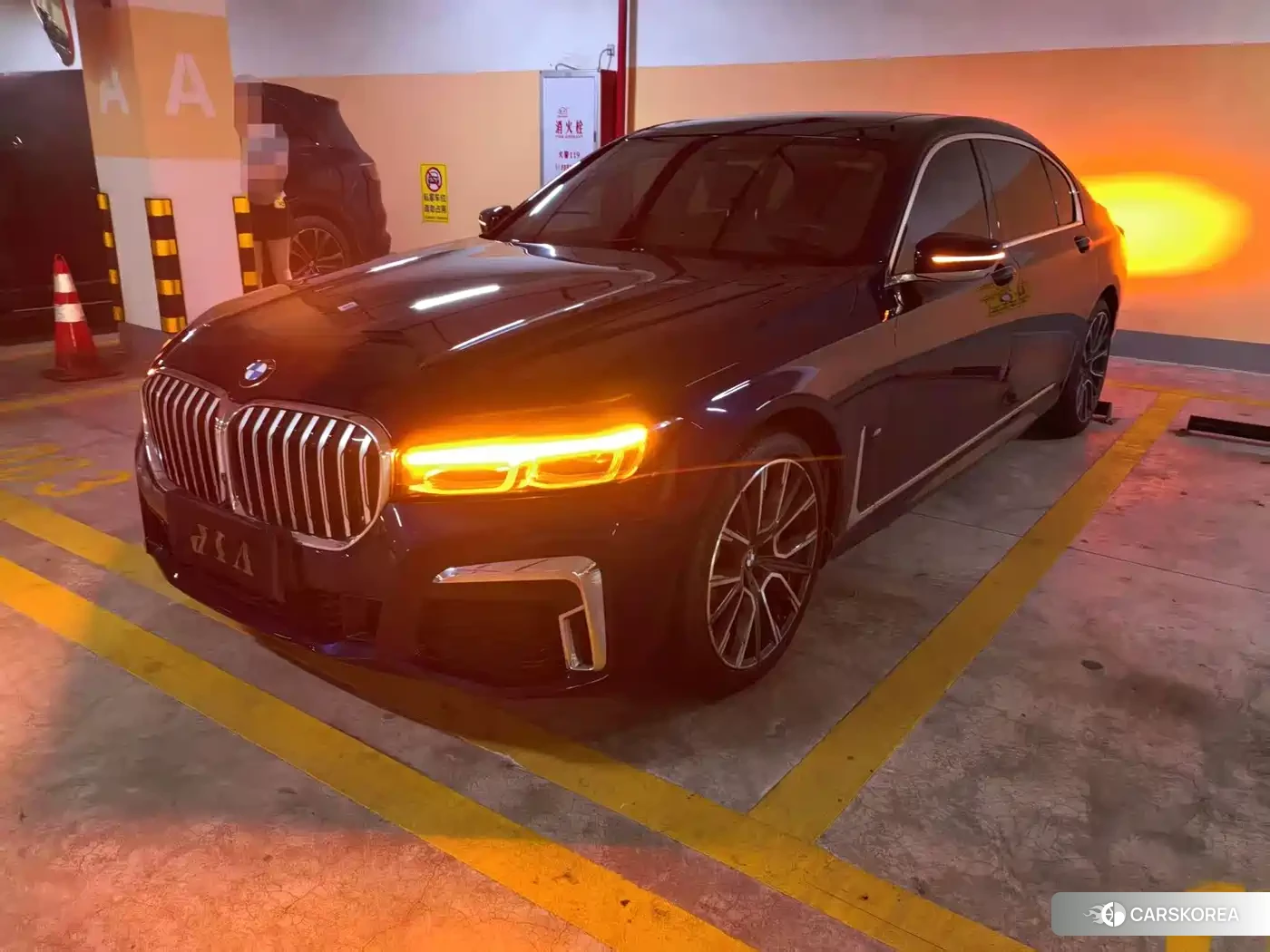 BMW 7 series 2021 Черный из Китая, фото 2