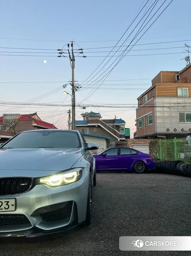 BMW M3 (F80) 2018 Серебряный из Кореи, фото 2