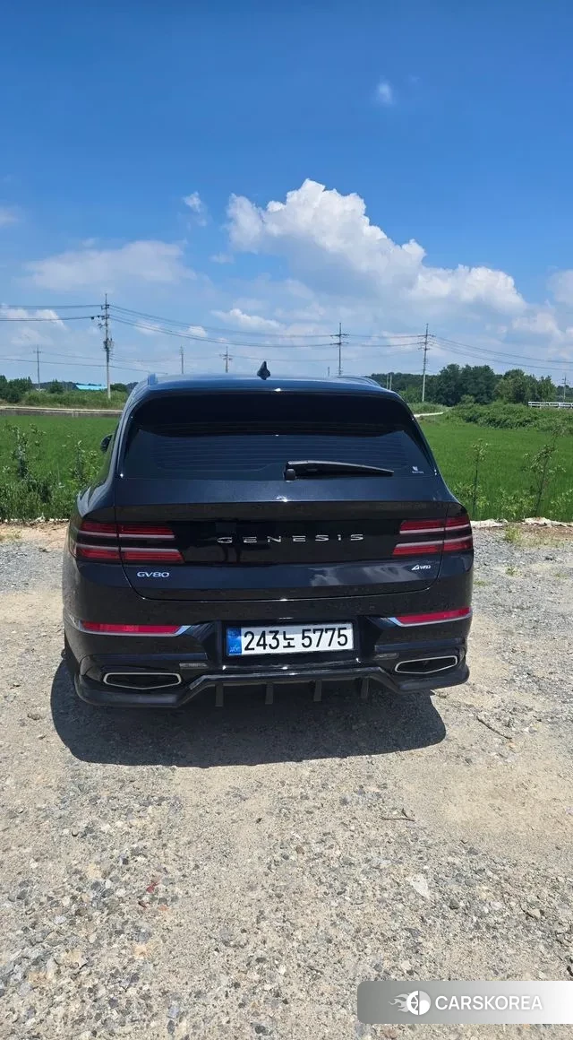 Genesis GV80 2020 Черный из Кореи, фото 2
