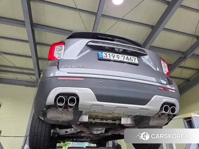 Ford Explorer 6th Generation 2021 Серый из Кореи, фото 2