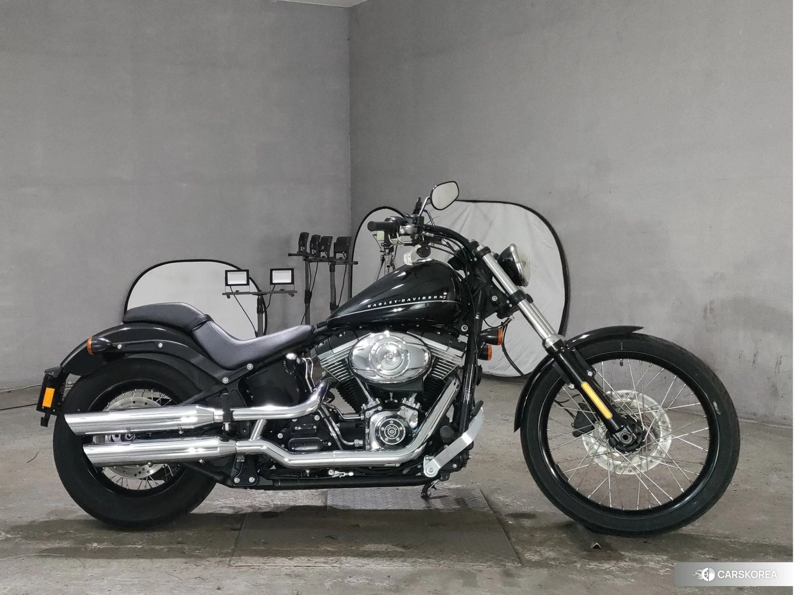 Harley-Davidson Softail Blackline FXS1580 2011 из Японии, фото 3