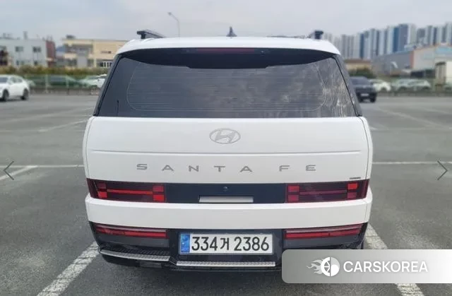 Hyundai Santa Fe (MX5) 2023 Белый из Кореи, фото 2