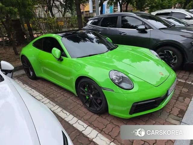 Porsche 911(992) 2020 Зеленый из Кореи, фото 6