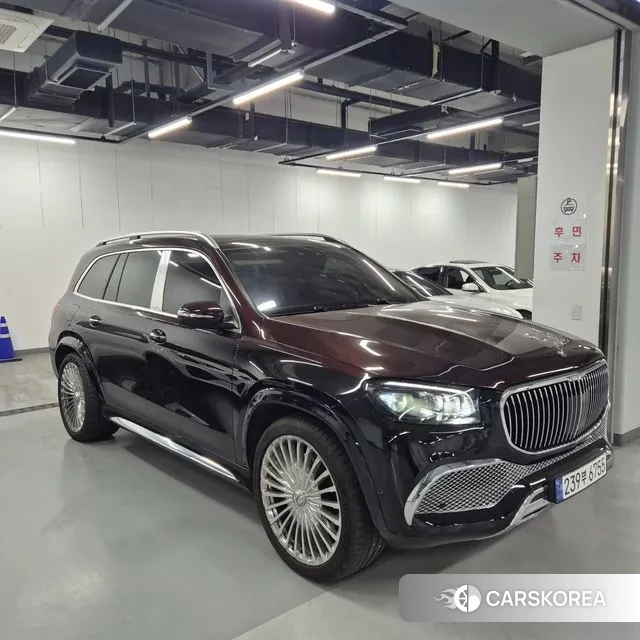 Mercedes-Benz GLS - Class X167 2023 Черный двухцветный из Кореи, фото 2