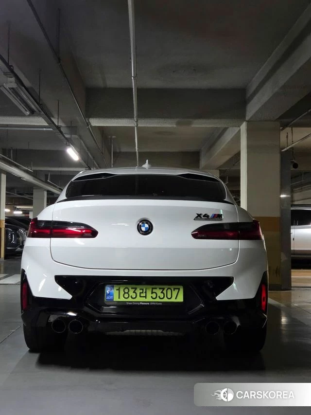 BMW X4M (G02) 2024 Белый из Кореи, фото 2