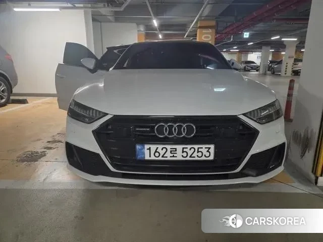 Audi A7 (4K) 2021 Белый из Кореи, фото 2