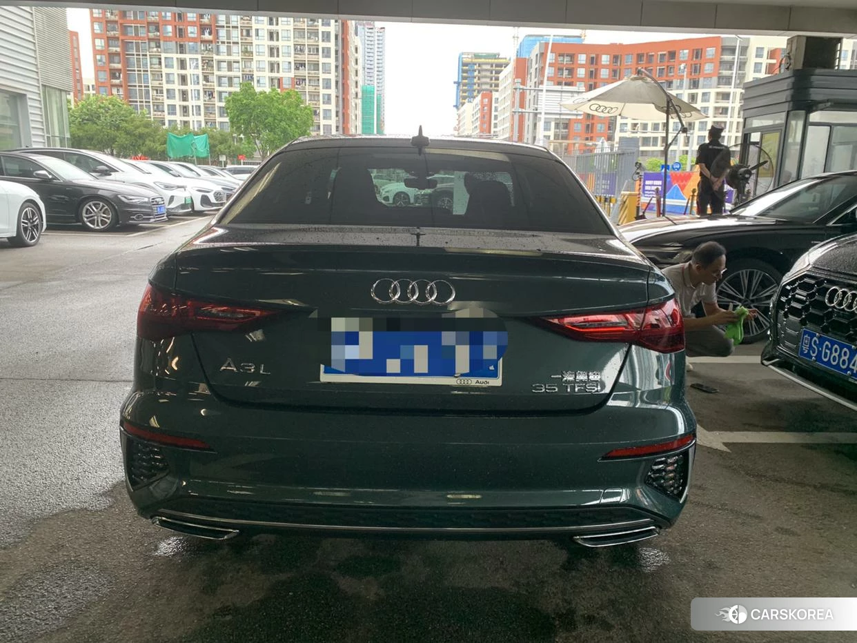Audi A3 2023 Зеленый из Китая, фото 3