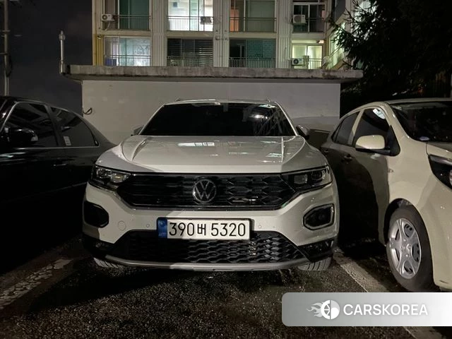 Volkswagen T-Roc 2021 Белый из Кореи, фото 2