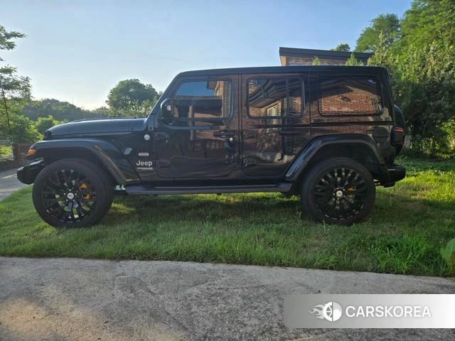 Jeep Wrangler (JL) 2022 Черный из Кореи, фото 3