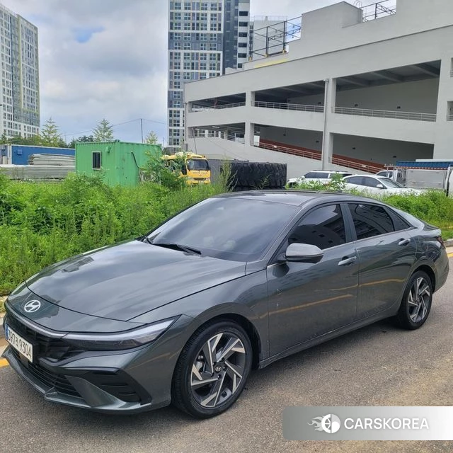 Hyundai The New Avante (CN7) 2023 Серый из Кореи, фото 5