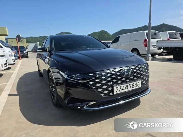 Hyundai The New Grandeur IG 2021 Синий из Кореи, фото 3