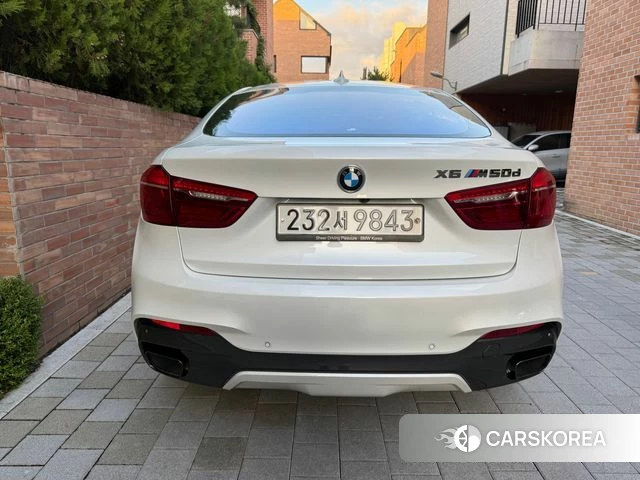 BMW X6 (F16) 2018 Белый из Кореи, фото 4