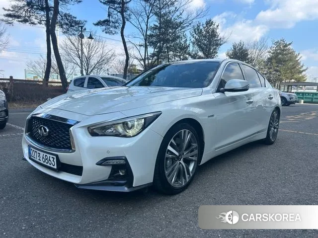 Infiniti Q50 2018 Белый из Кореи, фото 2
