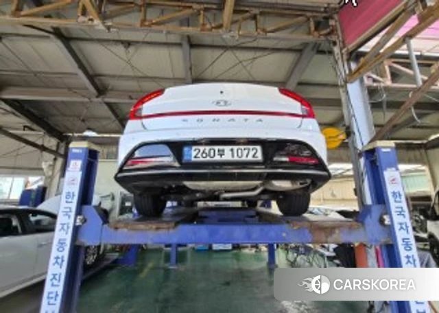Hyundai Sonata (DN8) 2021 Белый из Кореи, фото 2