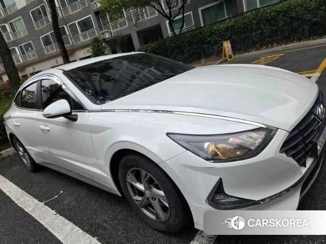 Hyundai Sonata (DN8) 2019 Белый из Кореи, фото 2