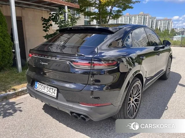 Porsche Cayenne (PO536) 2023 Черный из Кореи, фото 2