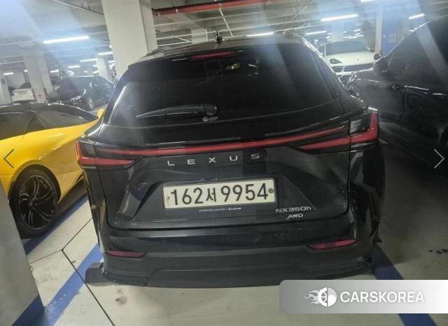 Lexus NX350h Second generation 2023 Черный из Кореи, фото 2