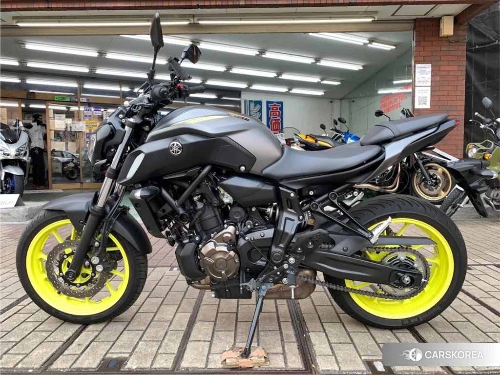 Проданный Yamaha MT-07 ABS 2017 из Японии
