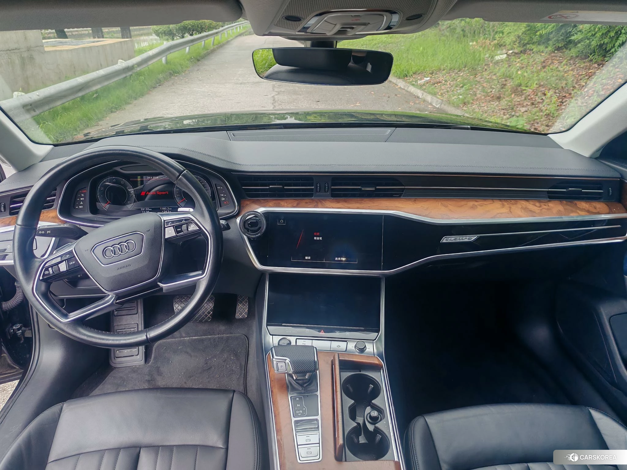 Audi A6 (import) 2020 Черный из Китая, фото 5