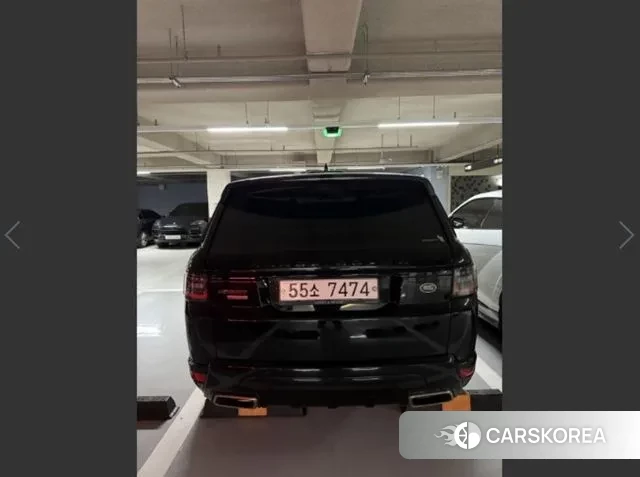 Land Rover Range Rover Sport 2nd Generation 2019 Черный из Кореи, фото 2